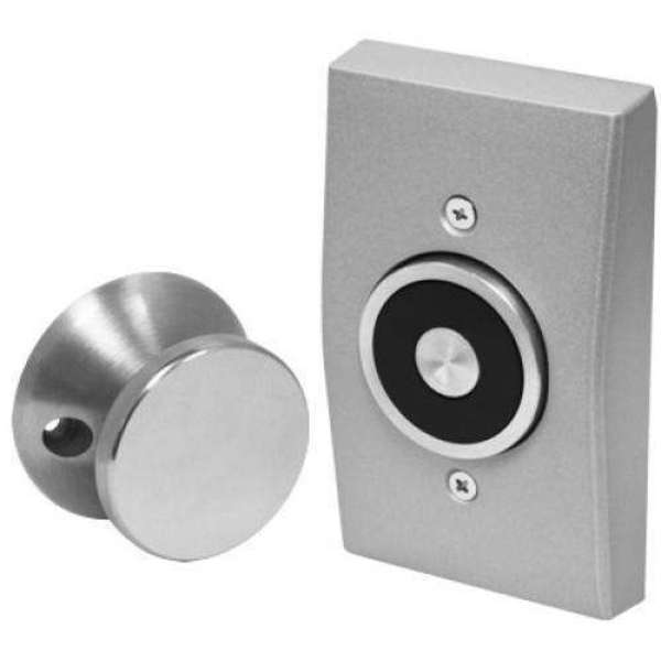 Seco-Larm Magnetic Door Holder, FluSLM-SH-mount, UL listed, adjustable armature plate, fail-safe op SLM-DH-171SQ